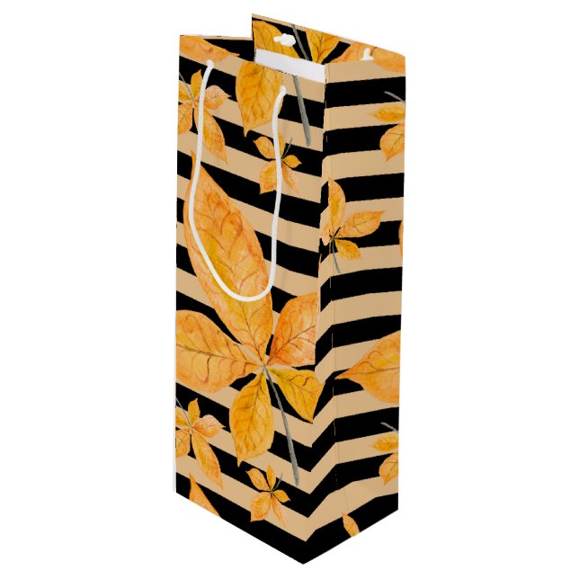 ORANGE & GULT HÖST LÖV (Framsidan Vinklad)