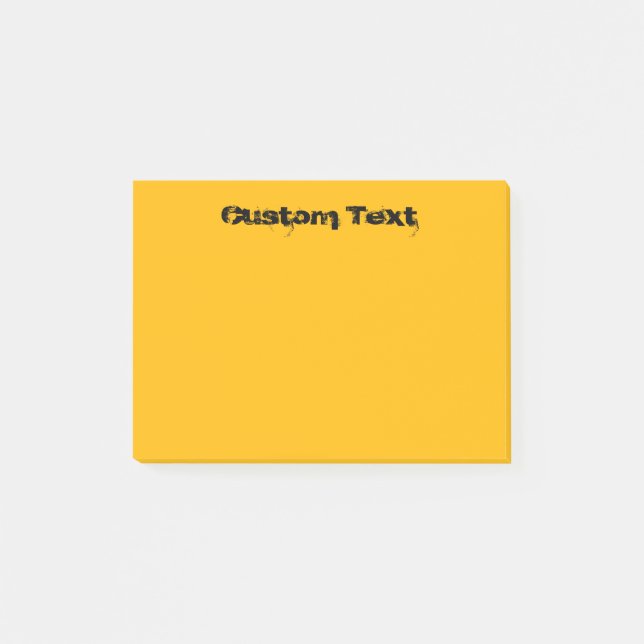 Orange/gult Post-it Block (Framsida)