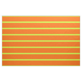 orange gult rand tyg