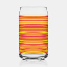 Orange Gult Red Stripe