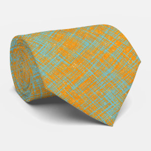 Orange Gult Turcos Blue Modern Mönster Slips