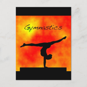 Orange Gymnastics vykort