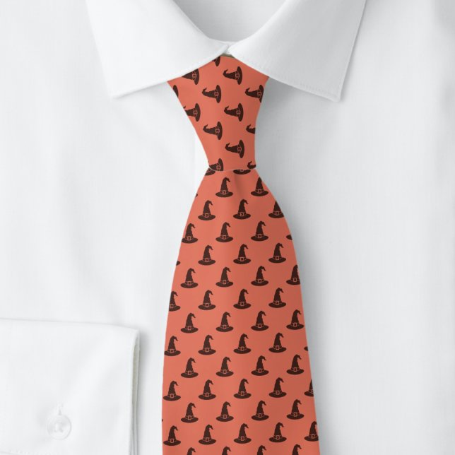 Orange Halloween Häxa Hatt Slips (Skapare uppladdad)