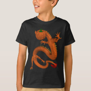 Orange Halloween pumpadrake T Shirt