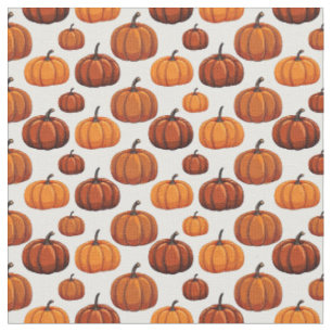 Orange Halloween Pumpkins - den kommande hösten Mö Tyg