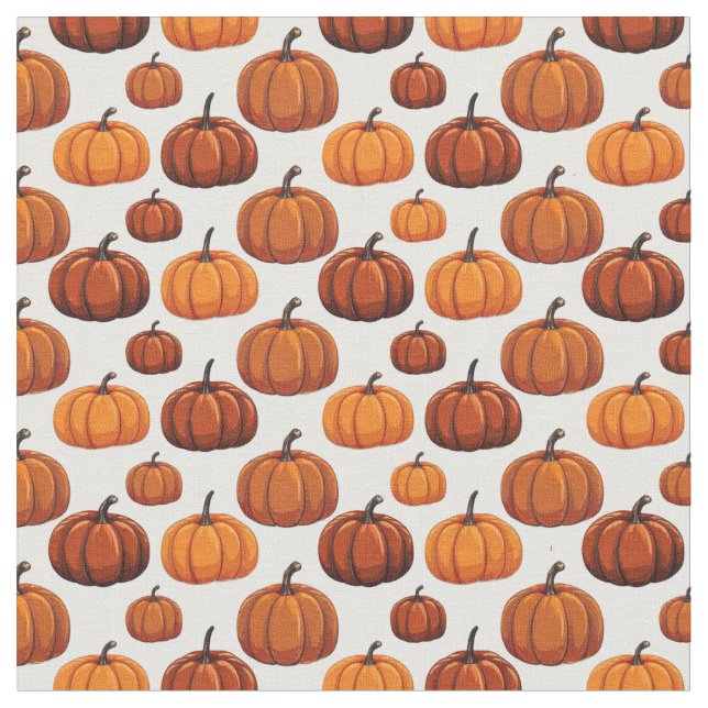 Orange Halloween Pumpkins - den kommande hösten Mö Tyg (Närbild)