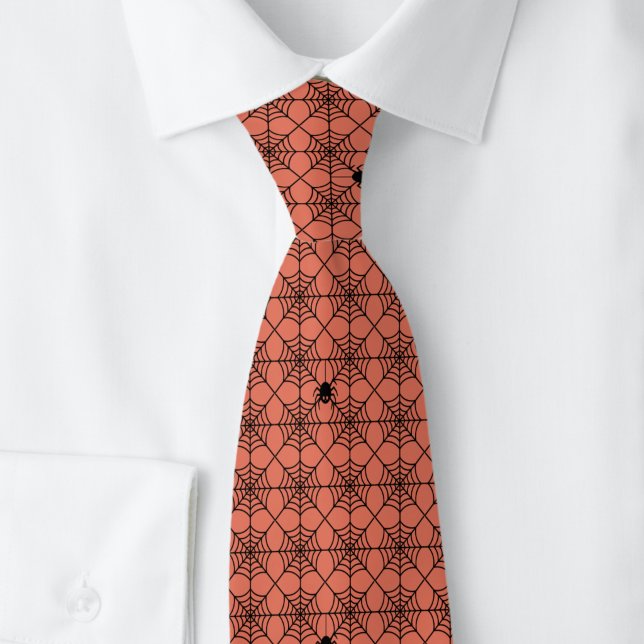 Orange Halloween Spindelnät Slips (Skapare uppladdad)
