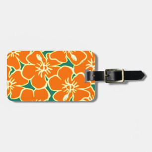 Orange Hawaiian Hibiscus Flowers Bagagebricka