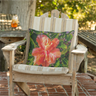 Orange Hibiscus Beauty Kudde