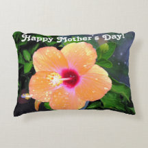 Orange Hibiscus Glad mors dag