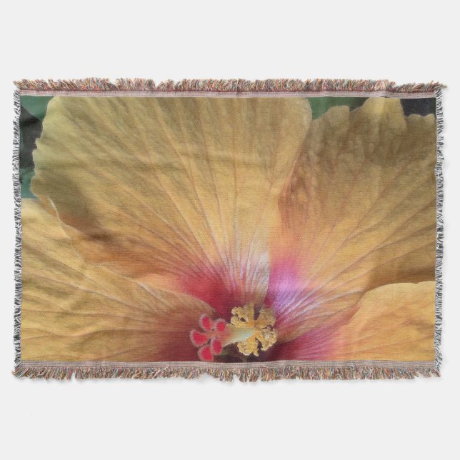 Orange Hibiscus Ruffle Mysfilt (Framsidan)