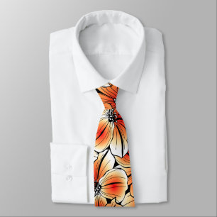 Orange hibiskus slips