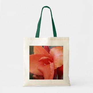 Orange hibiskus tygkasse
