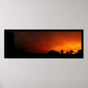 Orange himmlar poster