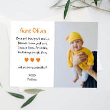 Orange Hjärter kommer du att bli min gudmoder Phot