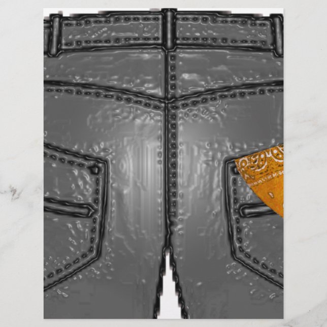 Orange Höger Hanky (Framsida)