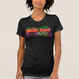 Orange Holi Hai med färgade punkter T Shirt