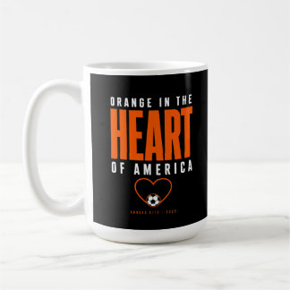 Orange i hjärtat av Amerika Kansas City Kaffemugg