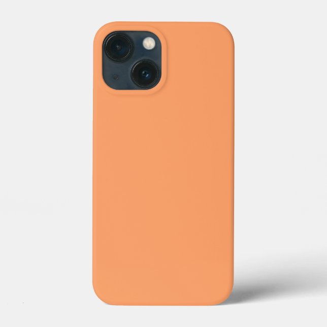 Orange Iphone case/Anpassade (Baksida)
