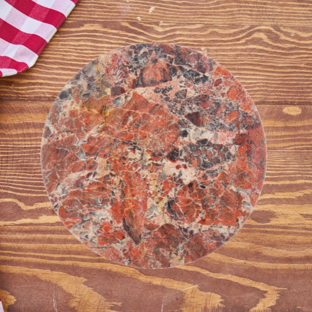 Orange Jasper Stone Mönster (In Situ)