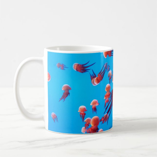 ORANGE JELLY FISH KAFFEMUGG (Vänster)