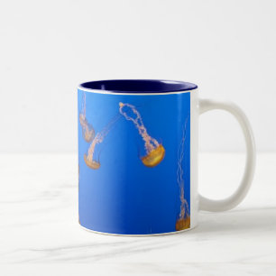 Orange Jellyfish Mugg