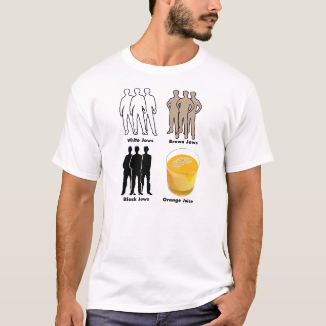 Orange judar t-shirt (Framsida)
