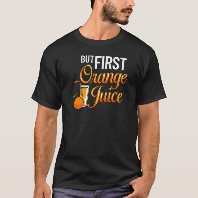 Orange Juice Maskin Juicer Drink Mix Fresh Maker T Shirt (Framsida)