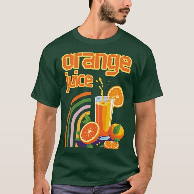 Orange Juice T Shirt (Framsida)