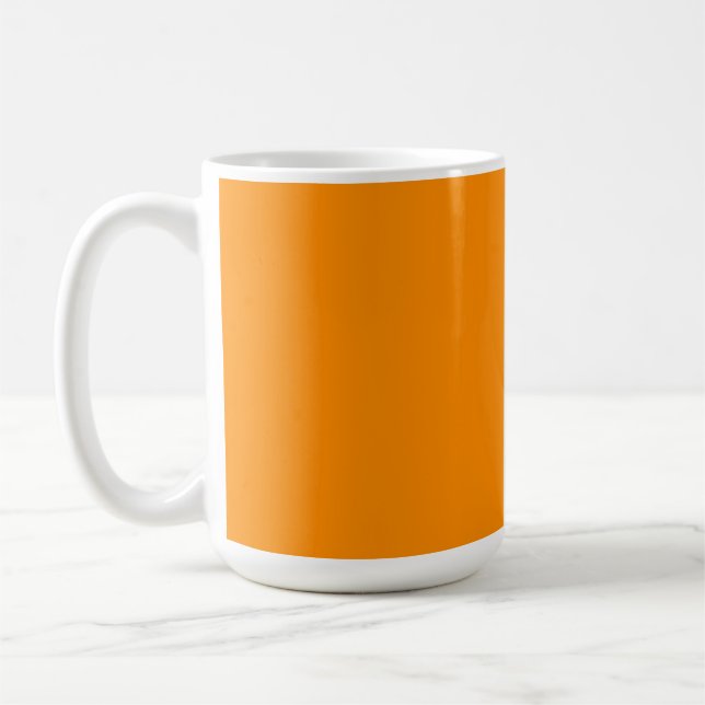 Orange Kaffemugg (Vänster)