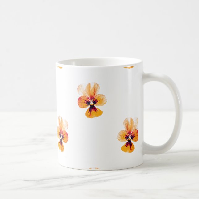orange kaffemugg (Höger)