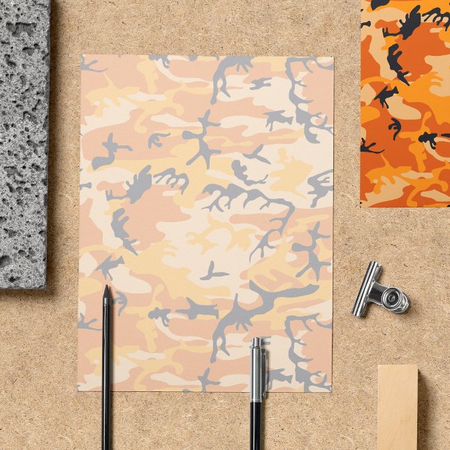 Orange Kamouflage, Kamouflage, Militär, Armé Reklamblad (Skapare uppladdad)