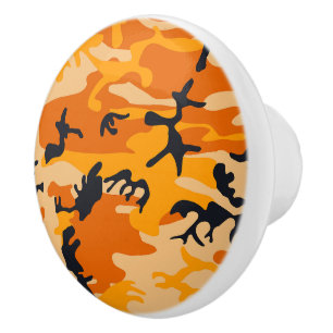 Orange Kamouflage, Militär, Armé Knopp