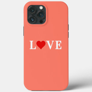 Orange KÄRLEK Heart