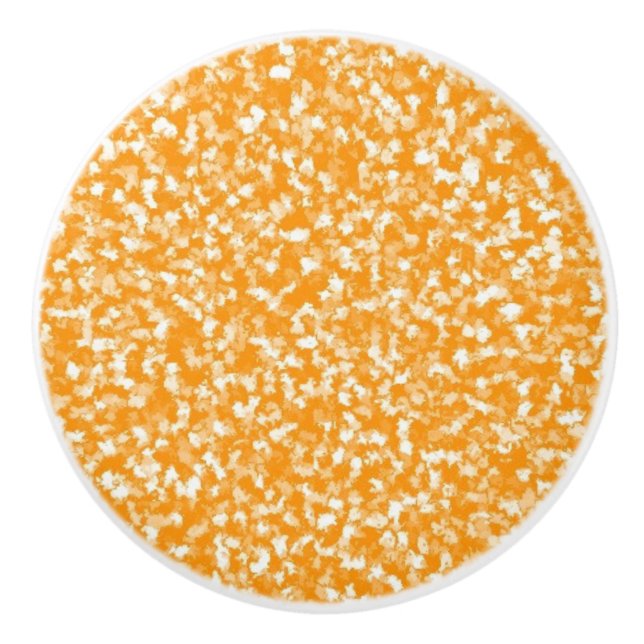 Orange Kassabinett för keramiska möbler Knopp (Framsidan)