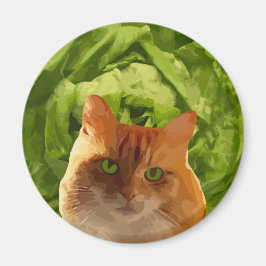 Orange Katt Magnet