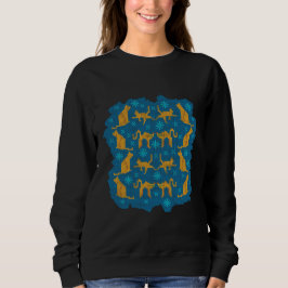 Orange katter. Ful sweater. T Shirt