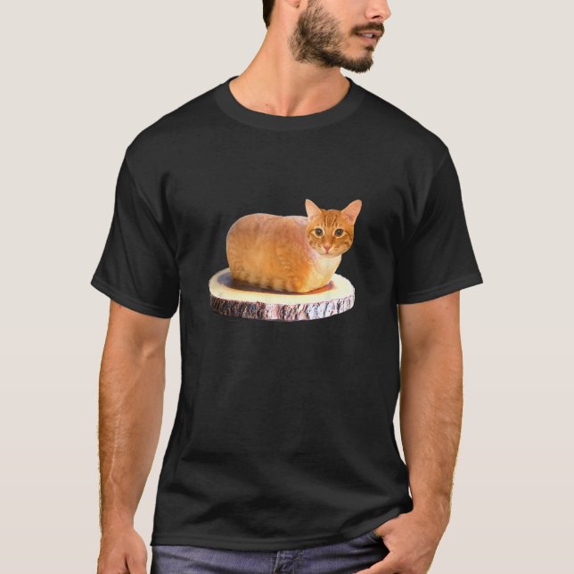 Orange kattlimpa t shirt (Framsida)