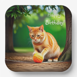 Orange Kattunge