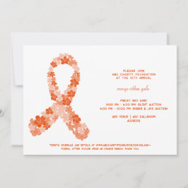 Orange Kidney Cancer Awareness Fundraiser Gala Inbjudningar