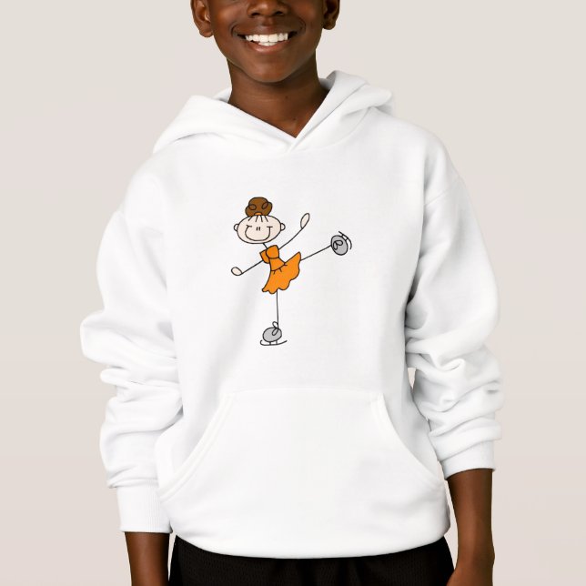 Orange klänningkonståkareTshirts och gåvor T-shirt (Framsida)