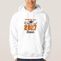 Orange Klass 2027 Senior Anpassad Högstadieskola