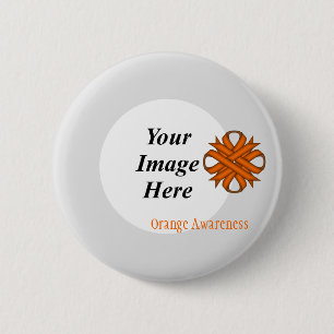 Orange Klöver Ribbon Template av Kenneth Yoncich Knapp