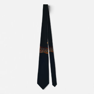 Orange Koi och Guld Koi Slips