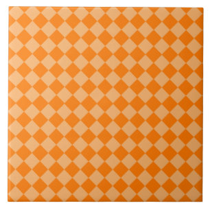 Orange Kombination Diamond Mönster av STaylor Kakelplatta
