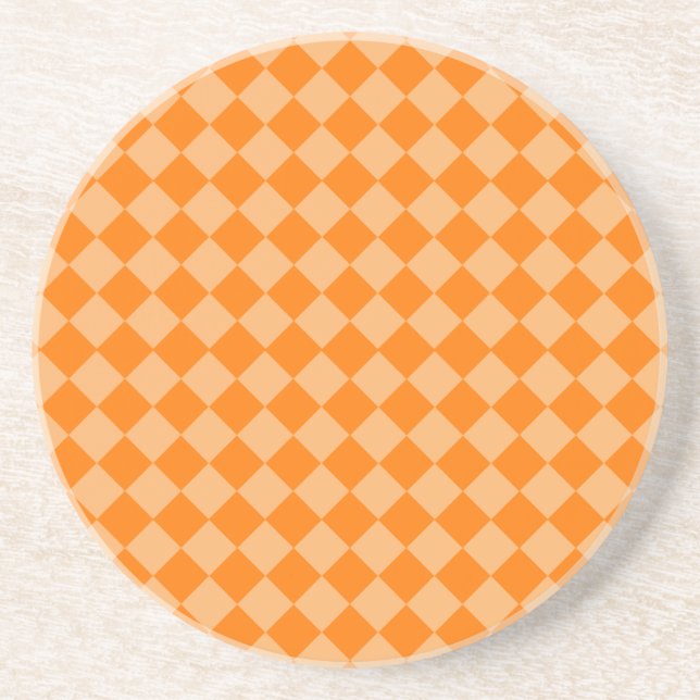 Orange Kombination Diamond Mönster av STaylor Underlägg (Framsidan)