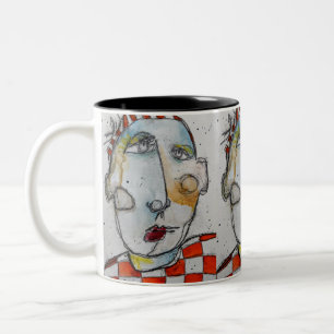 Orange kontrollerad 11 oz Mugg