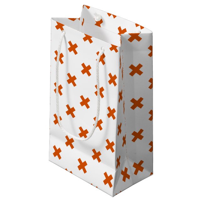 Orange kor sytlar på vitt (Framsidan Vinklad)