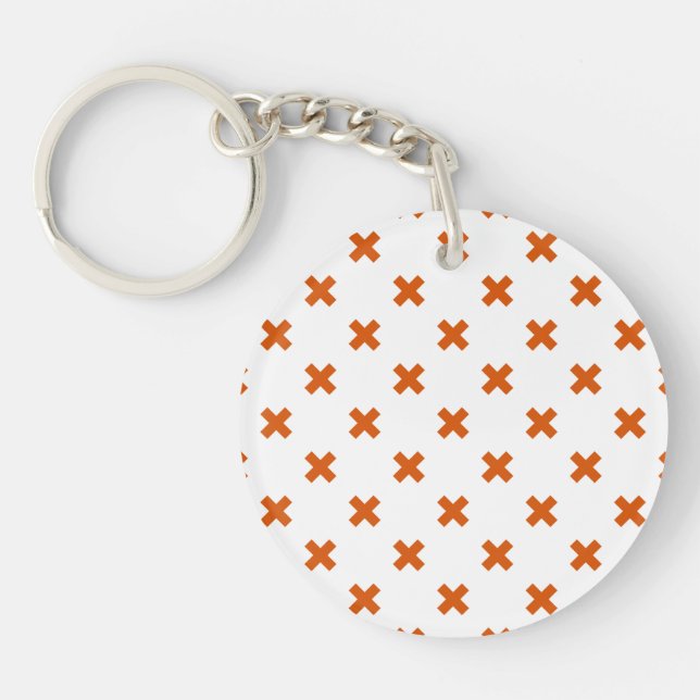 Orange kor sytlar på vitt (Framsidan)