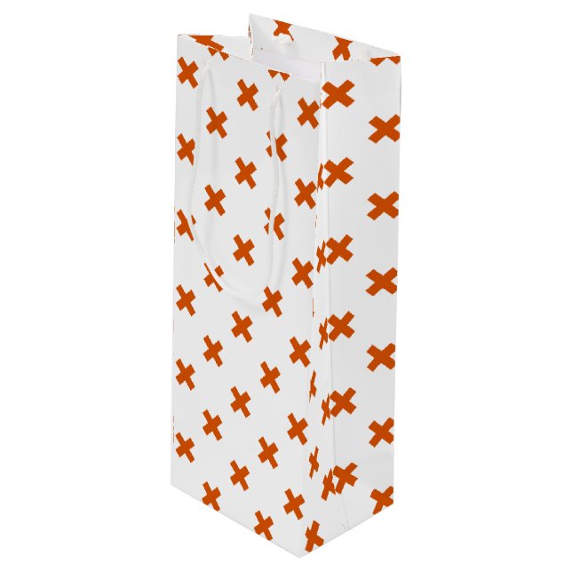 Orange kor sytlar på vitt (Framsidan Vinklad)